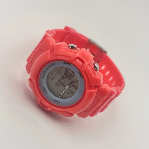 Xhilaration Pink Women’s Digital Watch – Stainless Steel 35mm – NWT - Picture 7 of 8